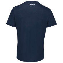 Head Tennis-Tshirt Slice 2022 darkblau/orange Herren