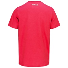 Head Tennis-Tshirt Vision 2023 (Mischgewebe) rot Kinder