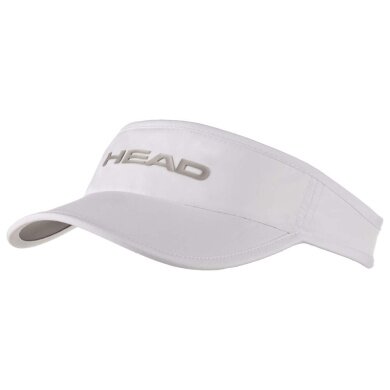 Head Visor Tennis Pro Player (UV-Schutz, Klettverschluss) 2025 weiss
