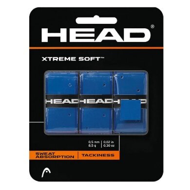 Head Overgrip Xtreme Soft 0.5mm blau 3er
