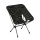 Helinox Campingstuhl Chair One (re) - leicht, einfacher Zusammenbau, stabil, Tension Design - schwarz/grau