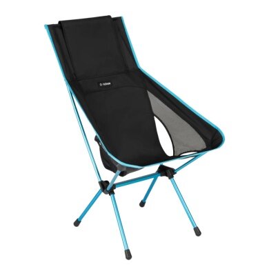 Helinox Campingstuhl Sunset Chair (re) - Extra Large, Tension Design - schwarz/blau