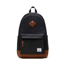 Herschel Alltags-Rucksack Heritage™ - schwarz/braun 24 Liter