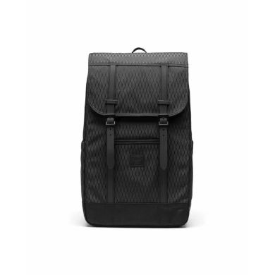 Herschel Alltags-Rucksack Retreat™ - schwarz/diamond 23 Liter