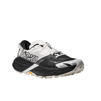 Hoka Trail-Laufschuhe Speedgoat 7 schwarz/weiss Damen