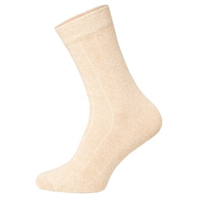 HomeOfSocks Tagessocke The Goat (Merino und Kaschmir) beige - 2 Paar