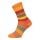HomeOfSocks Wollsocken Hygge mehrfarbig orange/rot - 1 Paar
