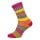 HomeOfSocks Wollsocken Hygge mehrfarbig pink/gelb - 1 Paar