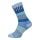 HomeOfSocks Wollsocke Hygge mehrfarbig blau - 1 Paar