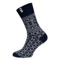 HomeOfSocks Wollsocke Skandinavisch Finnland navyblau - 1 Paar