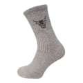 HomeOfSocks Wollsocke Yak Crew hellgrau - 1 Paar