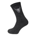 HomeOfSocks Wollsocke Yak Crew anthrazitgrau - 1 Paar