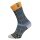HomeOfSocks Wollsocke Skandinavisch Sweden navyblau/orange - 1 Paar