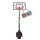Hudora Basketballständer Competition Pro (höhenverstellbar/fester Stand/Sicher/langlebig) - 230cm-305cm