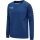 hummel Sport-Langarmshirt hmlAUTHENTIC Training Sweat (Baumwoll/Polyester-Gemisch) blau Herren