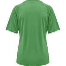hummel Sport-Shirt hmlCORE Volley Tee (Polyester, Jerseystoff) Kurzarm grün Damen