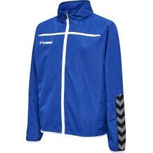 hummel Sport-Trainingsjacke hmlAUTHENTIC Training Jacket (wetterbeständige, Reißverschlusstaschen) dunkelblau Kinder