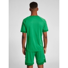 hummel Sport-Tshirt hmlLEAD Poly Jersey (Mesh-Material) Kurzarm grün Herren