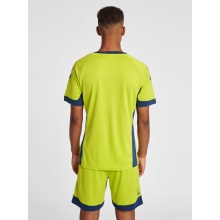 hummel Sport-Tshirt hmlLEAD Poly Jersey (Mesh-Material) Kurzarm lime Herren