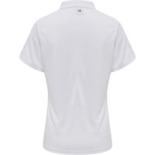 hummel Sport-Polo hmlCORE XK Functional (Polyester-Piquel) Kurzarm weiss Damen