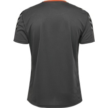 hummel Sport-Tshirt hmlAUTHENTIC Poly Jersey (leichter Jerseystoff) Kurzarm asphaltgrau Kinder