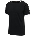 hummel Sport-Tshirt hmlAUTHENTIC Training Tee (Baumwoll-Polyestergemisch) Kurzarm schwarz Herren