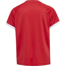 hummel Sport-Tshirt hmlCORE Volley Tee (Polyester, Jerseystoff) Kurzarm rot Kinder
