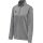 hummel Sport-Langarmshirt hmlCORE XK Half-Zip Sweat (Polyester-Sweatstoff) grau Damen