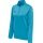 hummel Sport-Langarmshirt hmlCORE XK Half-Zip Sweat (Polyester-Sweatstoff) blau Damen