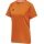 hummel Sport-Shirt (Trikot) hmlLEAD Poly Jersey (Mesh-Material) Kurzarm orange Damen