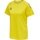 hummel Sport-Shirt (Trikot) hmlLEAD Poly Jersey (Mesh-Material) Kurzarm gelb Damen