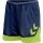 hummel Sporthose hmlLEAD Poly Shorts (Mesh-Stoff, ohne Seitentaschen) Kurz denimblau Damen