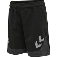 hummel Sporthose hmlLEAD Poly Shorts (Mesh-Stoff, ohne Seitentaschen) Kurz schwarz Kinder