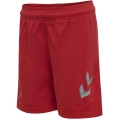 hummel Sporthose hmlLEAD Poly Shorts (Mesh-Stoff, ohne Seitentaschen) Kurz rot Kinder