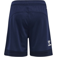 hummel Sporthose hmlLEAD Poly Shorts (Mesh-Stoff, ohne Seitentaschen) Kurz marineblau Kinder