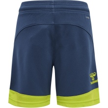 hummel Sporthose hmlLEAD Poly Shorts (Mesh-Stoff, ohne Seitentaschen) Kurz denimblau Kinder