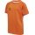hummel Sport-Tshirt hmlLEAD Poly Jersey (Mesh-Material) Kurzarm orange Kinder