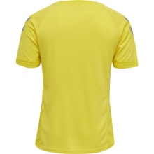 hummel Sport-Tshirt hmlLEAD Poly Jersey (Mesh-Material) Kurzarm gelb Kinder