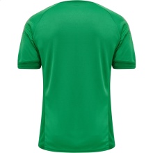 hummel Sport-Tshirt hmlLEAD Poly Jersey (Mesh-Material) Kurzarm grün Kinder