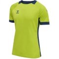 hummel Sport-Tshirt hmlLEAD Poly Jersey (Mesh-Material) Kurzarm limegrün Kinder
