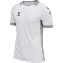 hummel Sport-Tshirt hmlLEAD Poly Jersey (Mesh-Material) Kurzarm weiss Kinder