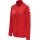 hummel Sport-Trainingsjacke hmlCORE XK Poly Zip Sweat (Polyester-Sweatstoff, Front-Reißverschluss) rot Damen