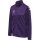 hummel Sport-Trainingsjacke hmlCORE XK Poly Zip Sweat (Polyester-Sweatstoff, Front-Reißverschluss) violett Damen