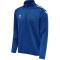 hummel Sport-Langarmshirt hmlCORE XK Half-Zip Poly Sweat (Polyester-Sweatstoff) dunkelblau Herren
