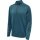 hummel Sport-Langarmshirt hmlCORE XK Half-Zip Poly Sweat (Polyester-Sweatstoff) coralblau Herren