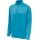 hummel Sport-Langarmshirt hmlCORE XK Half-Zip Poly Sweat (Polyester-Sweatstoff) blau Herren