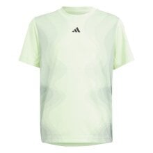 adidas Tennis-Tshirt Melbourne Pro Tee Aeroraeady 2024 hellgrün Jungen