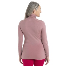 Icebreaker Unterwäsche Thermo-Langarmshirt 200 Oasis Half-Zip - Merinowolle, atmungsaktiv - pink Damen
