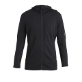 Icebreaker Kapuzenjacke Merino 260 Quantum IV Zip-Hoodie (100% Merinowolle) schwarz Herren