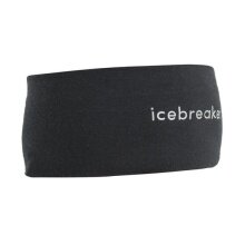 Icebreaker Stirnband 200 Oasis - Merinowolle - schwarz